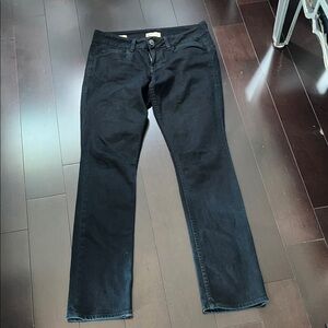 William Rast Women's Black Straight Leg Jeans